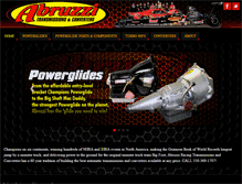 Tablet Screenshot of abruzziracing.com